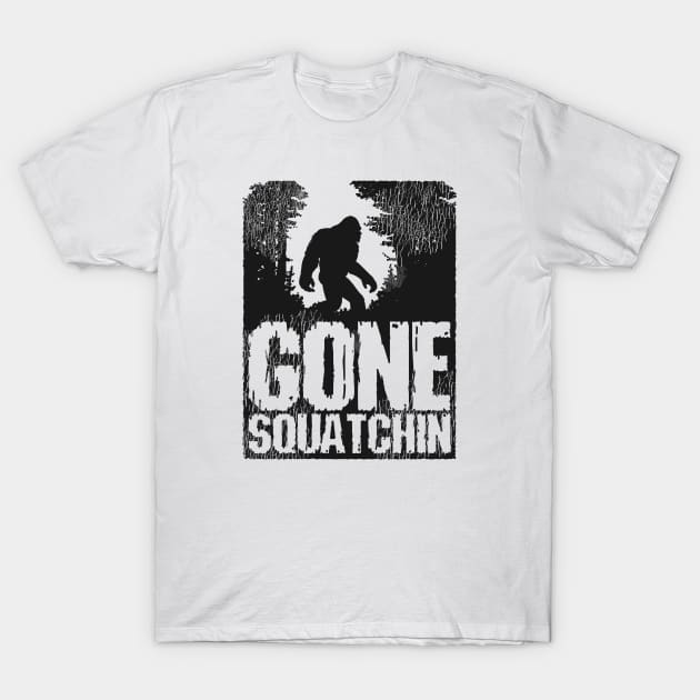 Gone Squatchin Vintage T-Shirt by madnem